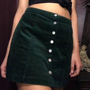 Corduroy skirt Forever 21